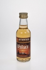 74. Autenthicus Peated BenRiach "21" Single Speyside Malt Scotch Whisky